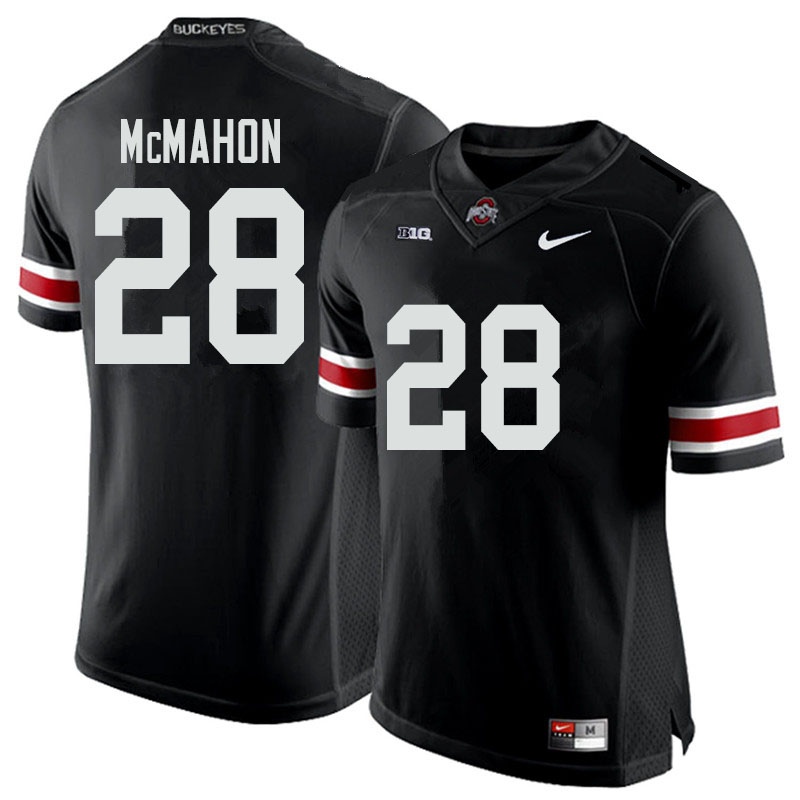 Ohio State Buckeyes #28 Amari McMahon College Football Jerseys Sale-Black